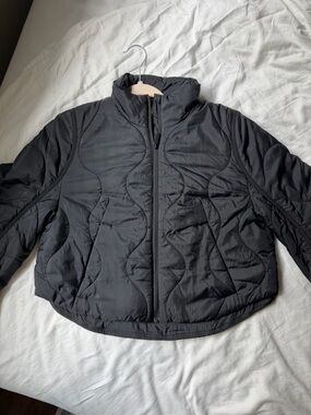 Lululemon Black Quilted Jacket
